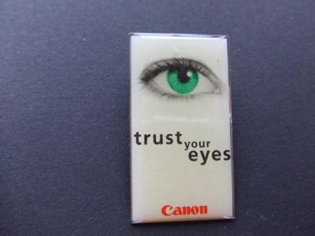 Canon camera trust your eyes linker oog